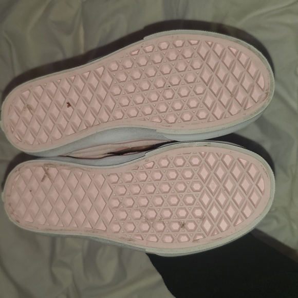 Pink Bunny slip on Vans size 13 - Picture 2 of 5